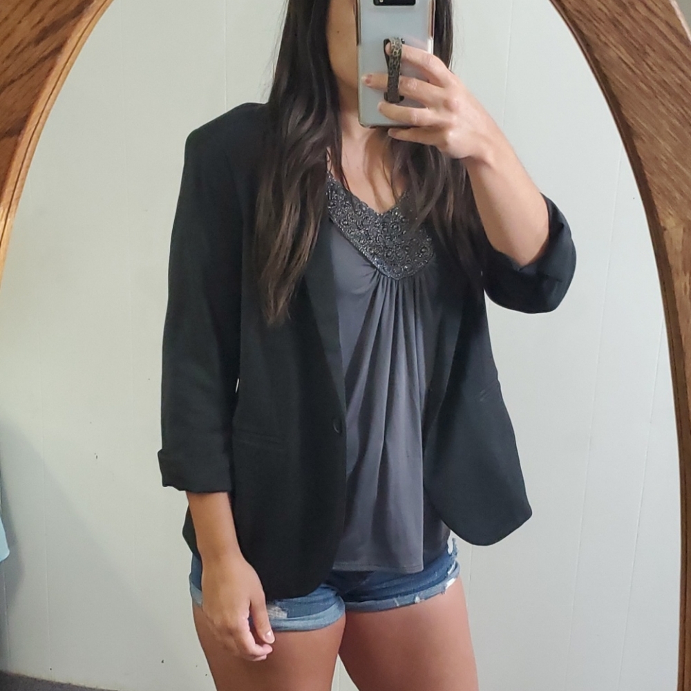 Nicole Miller Black Blazer